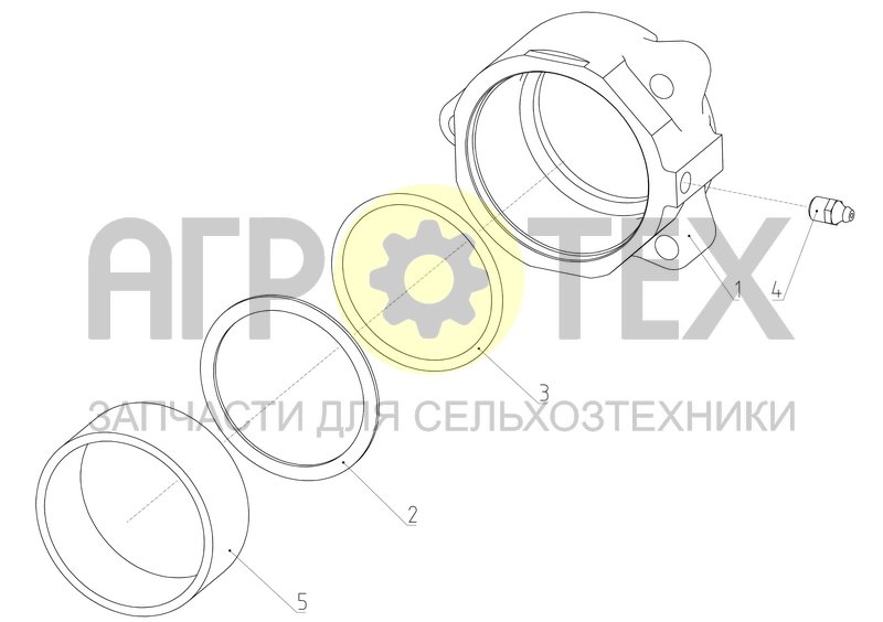 Корпус левый (РСМ-10.12.14.170) (№1 на схеме)